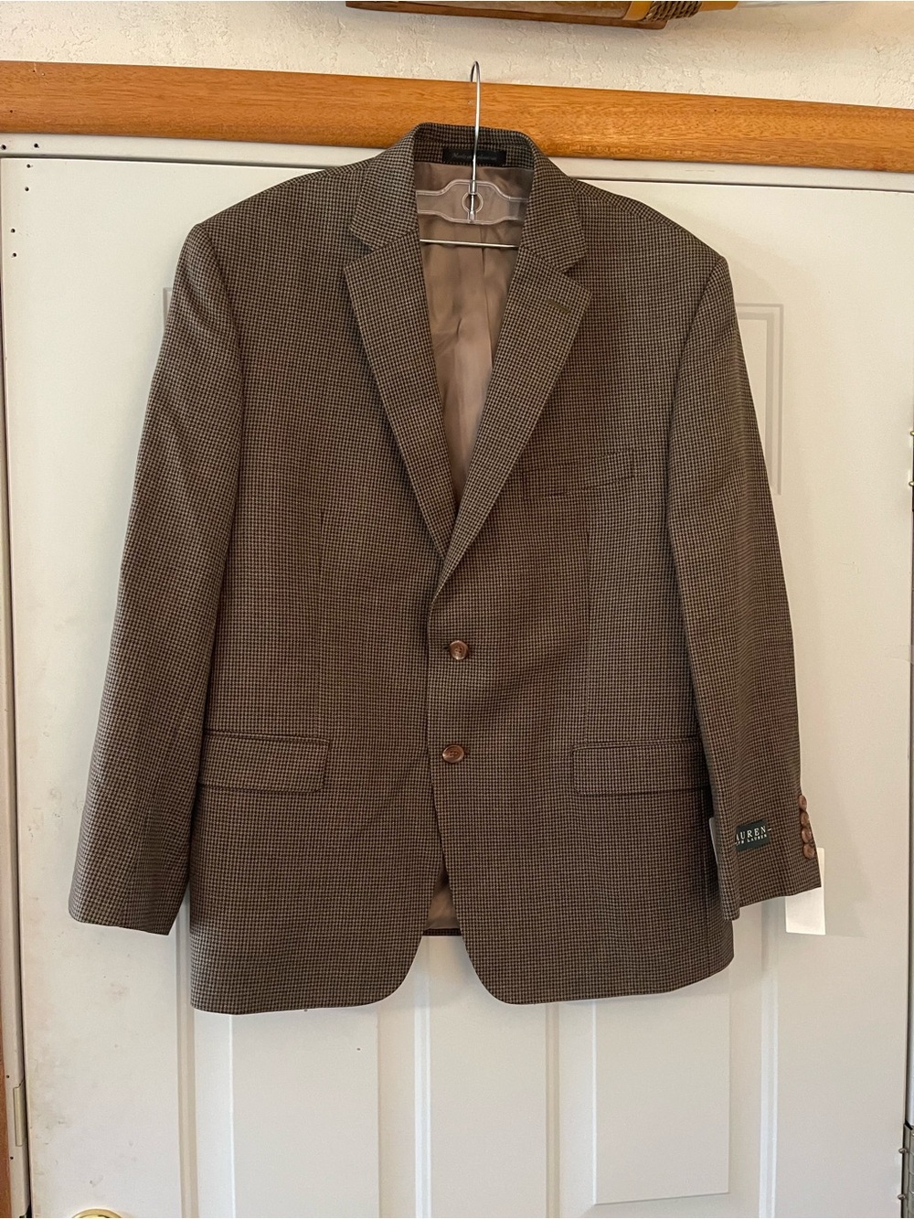 New!! Lauren By Ralph Lauren Sport Coat Blazer 100% Wool  42S Macy’s  Lela Olive